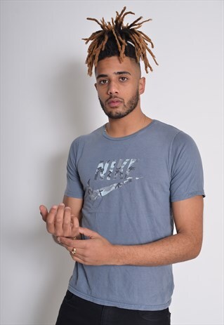 VINTAGE NIKE T-SHIRT BLUE