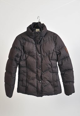 Vintage 00s puffer jacket in brown