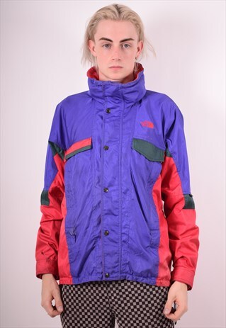 THE NORTH FACE MENS VINTAGE JACKET MEDIUM MULTI 90S