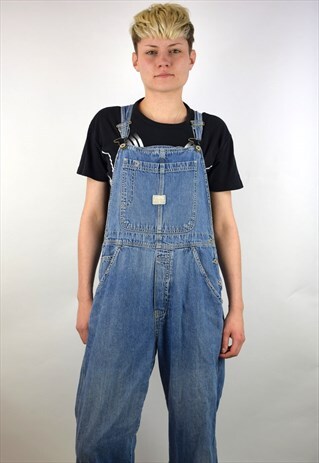VINTAGE 90'S DENIM DUNGAREES