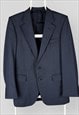 Christian Dior Monsieur Blazer Jacket Blue Wool Mens UK 38