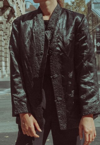 MANDARIN SILK JACKET