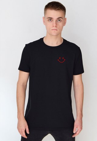 BLACK OK (RED) T-SHIRT