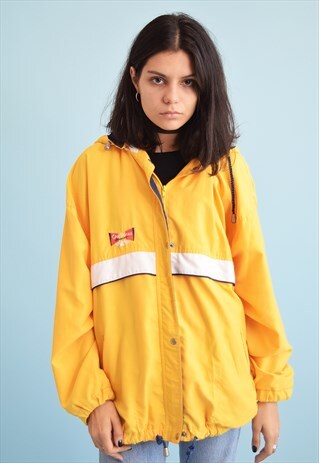 90'S RETRO OVERSIZED ATHLEISURE SHELL BOMBER JACKET