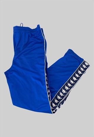 VINTAGE TRACKSUIT BOTTOMS KAPPA 1990S TRACK PANTS (XL)