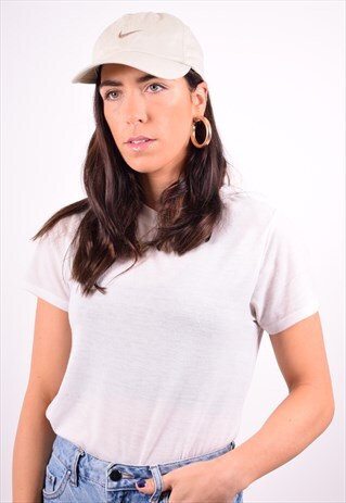 NIKE WOMENS VINTAGE CAP ONE SIZE BEIGE 90'S
