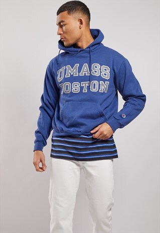 VINTAGE CHAMPION UNIVERSITY OF MASSACHUSETTS HOODIE