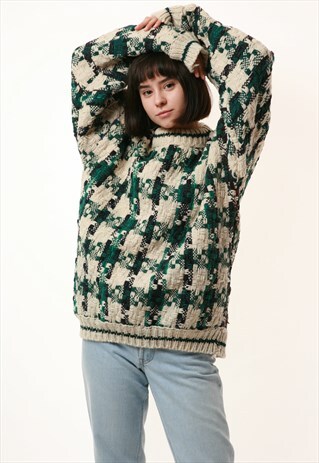 90S VINTAGE OLDSCHOOL KNITWEAR SWEATER 15766