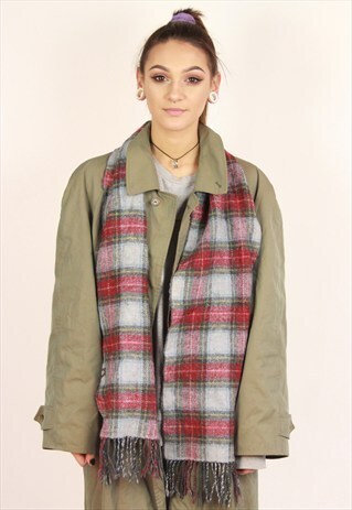 VINTAGE TARTAN SCARF
