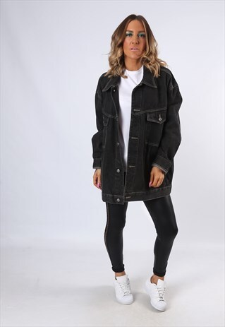 DENIM JACKET WEBS OVERSIZED FITTED UK 20 - 22 (43J)