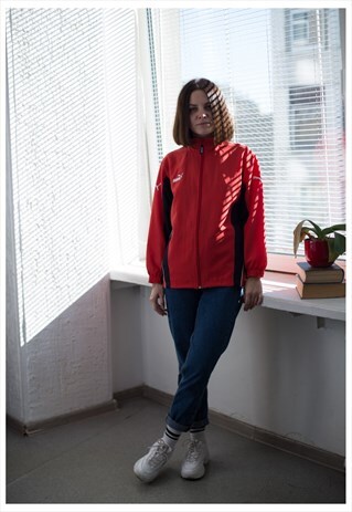 VINTAGE 90'S RED SPORT JACKET
