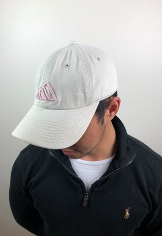 WHITE ADIDAS CAP