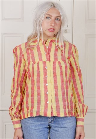 OVERSIZED 70S VINTAGE BLOUSE