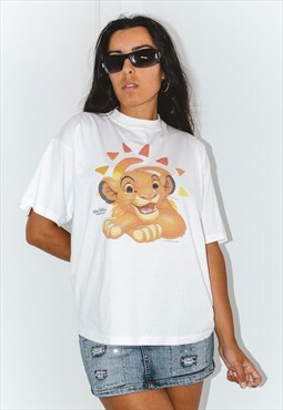Vintage 90s Simba Graphic Disney Animals T-shirt