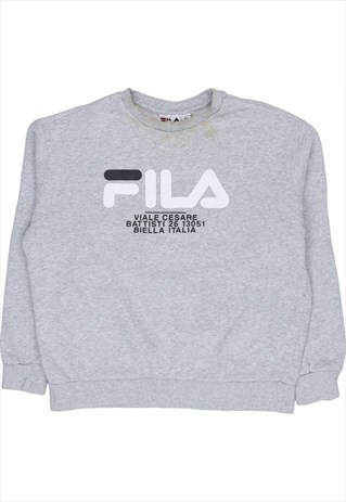 VINTAGE 90'S FILA SWEATSHIRT SPELLOUT CREWNECK