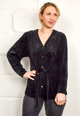 VINTAGE 90S VELVET TOP
