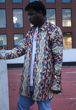 AFRICAN SHIRT MEN'S - FESTIVAL SHIRT - AFRICAN JACKET