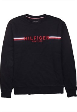 Vintage 90's Tommy Hilfiger Sweatshirt Spellout Crew Neck