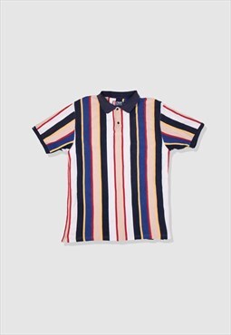 Vintage 90s Ralph Lauren Chaps Colour Block Polo Shirt