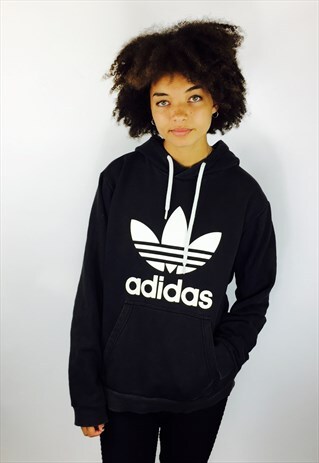 ADIDAS ORIGINALS BLACK HOODIE