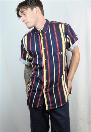 BLOCK STRIPED SHIRT