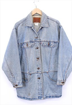 Vintage Levi's Denim Jacket Light Washed Blue Button Up 90s