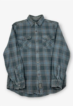 Vintage calvin klein checked flannel shirt small BV18032