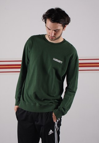 GREEN CARHARTT SWEATSHIRT