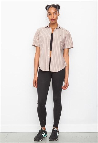 VINTAGE 90'S PURPLE PINSTRIPE RALPH LAUREN SHIRT