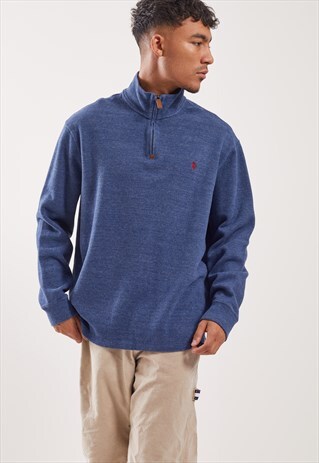VINTAGE RALPH LAUREN 1/4 ZIP SWEATSHIRT