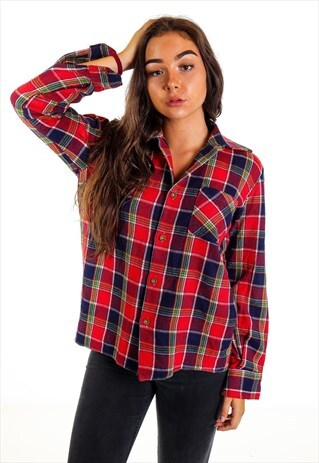VINTAGE FLANNEL SHIRT S887