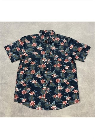 Vintage Chaps Hawaiian Shirt Men's L