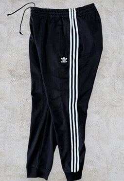 Adidas Originals Black Joggers Sweatpants Mens XL