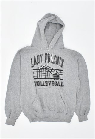VINTAGE 90'S LEE HOODIE JUMPER GREY