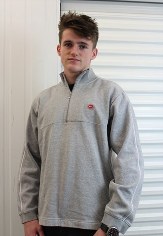 RARE CORTEZ 1/4 ZIP SWEATSHIRT JUMPER