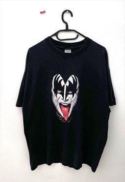 Vintage kiss Gene Simmons black 2002 T-shirt large 