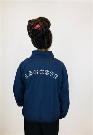 VINTAGE LACOSTE EMBROIDERED WINDBREAKER