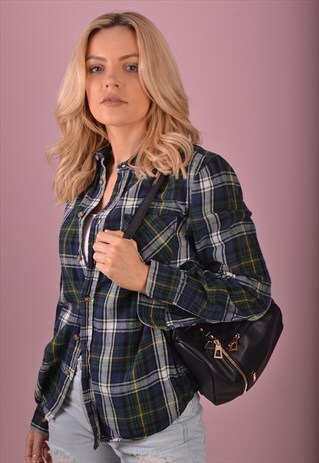 CHECK FLANNEL SHIRT GRS1036