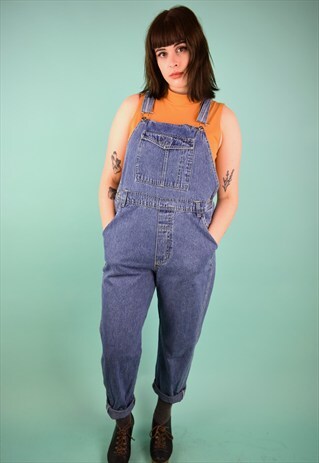 VINTAGE 90'S DENIM DUNGAREES