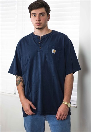 VINTAGE CARHARTT T-SHIRT LOGO 90S XL 11.9