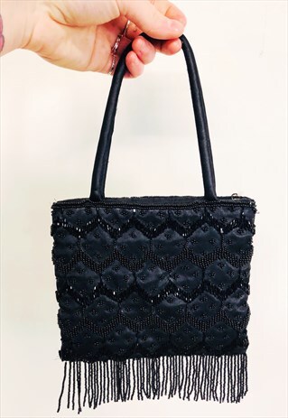 BEADED HAND BAG
