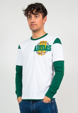 ADIDAS LONG SLEEVE T-SHIRT BASKETBALL STLE RETRO