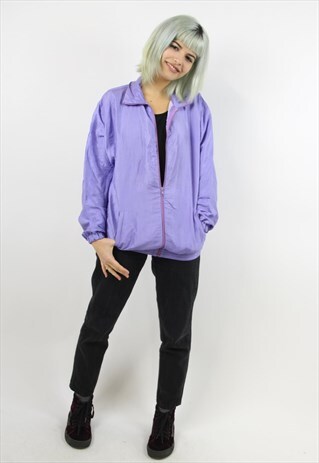 VINTAGE 90S SHELL BOMBER JACKET