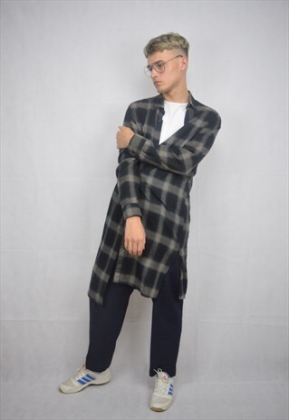 VINTAGE CHECKERED TWO COLOUR FESTIVAL SHIRT