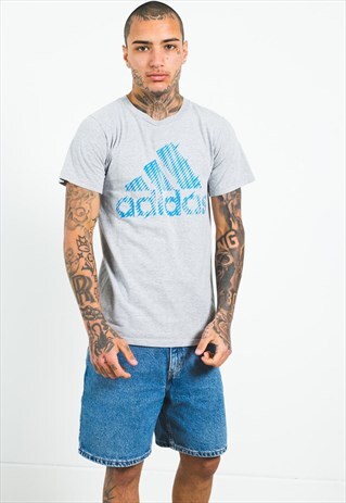 VINTAGE 80S ADIDAS SPORT T-SHIRT / S3571