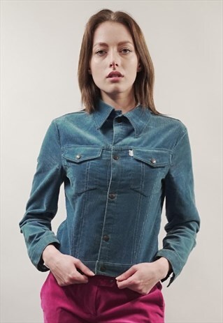 VINTAGE 70'S LEVI'S BLUE CORDUROY JACKET