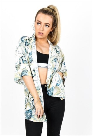 VINTAGE PATTERNED SHIRT S177