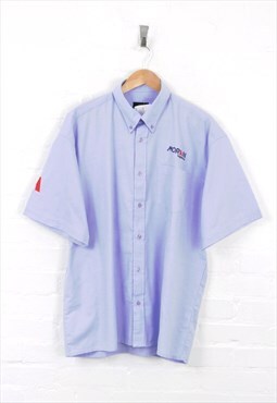 Vintage Dickies Shirt Blue XXXL