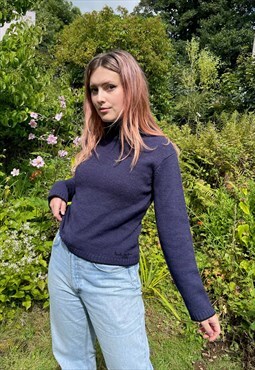 Vintage 90s Y2K Paul Smith Knitted High Neck Jumper