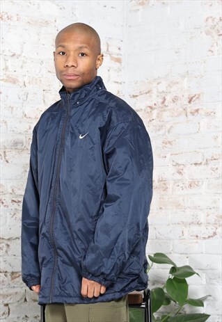 nike swoosh quilted jacket